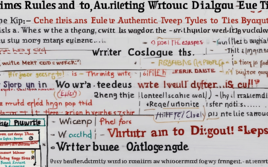 The Ultimate Guide to Writing Authentic Dialogue: Tips, Rules, and Types Every Writer Should Know