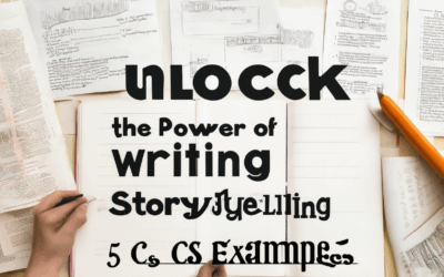 Unlock the Power of Writing for Storytelling: A Comprehensive Guide to Mastering the 5 Cs and 5 Ps of Storytelling – Template & Examples