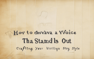 How to Develop a Narrative Voice That Stands Out: Crafting Your Unique Writing Style