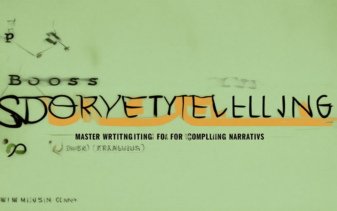 Boost Storytelling Impact: Master Writing Techniques for Compelling Narratives