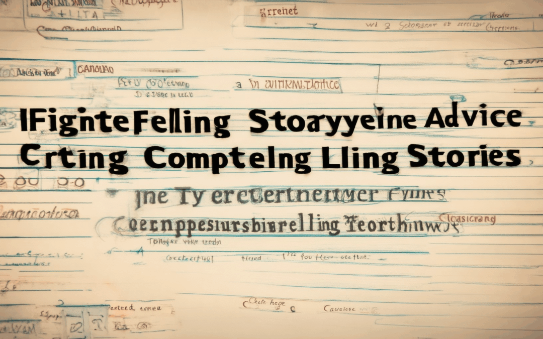Igniting Fiction Storytelling Advice: Crafting Compelling Stories