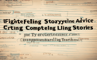 Igniting Fiction Storytelling Advice: Crafting Compelling Stories