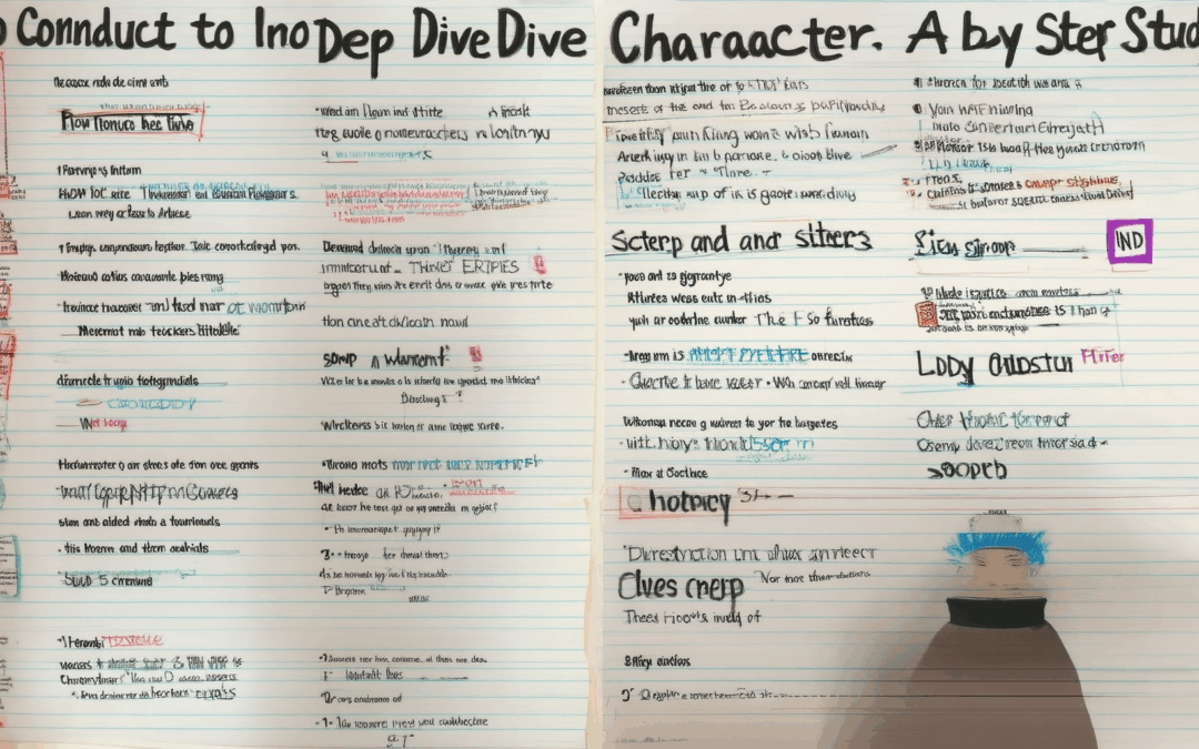How to Conduct a Deep Dive into Fiction Character Study: A Step-by-Step Guide